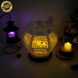 Hocus Pocus - Pumpkin Lantern File - Cricut File - LightBoxGoodMan - LightboxGoodman