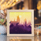 Hogwarts 2 – Paper Cut Light Box File - Cricut File - 20x20cm - LightBoxGoodMan