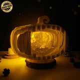 Horror House - 3D Pop-up Light Box Pumpkin File - Cricut File - LightBoxGoodMan - LightboxGoodman