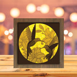 Hummingbirds 4 - Paper Cutting Light Box - LightBoxGoodman - LightboxGoodman