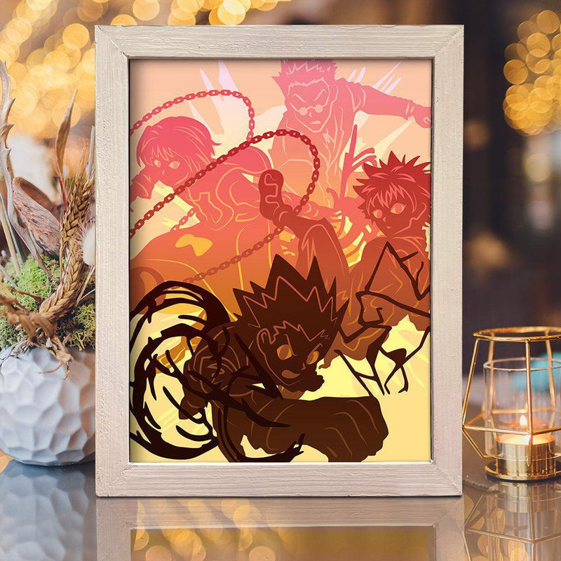 Hunter x hunter - Paper Cut Light Box File - Cricut File - 20x26cm - LightBoxGoodMan - LightboxGoodman