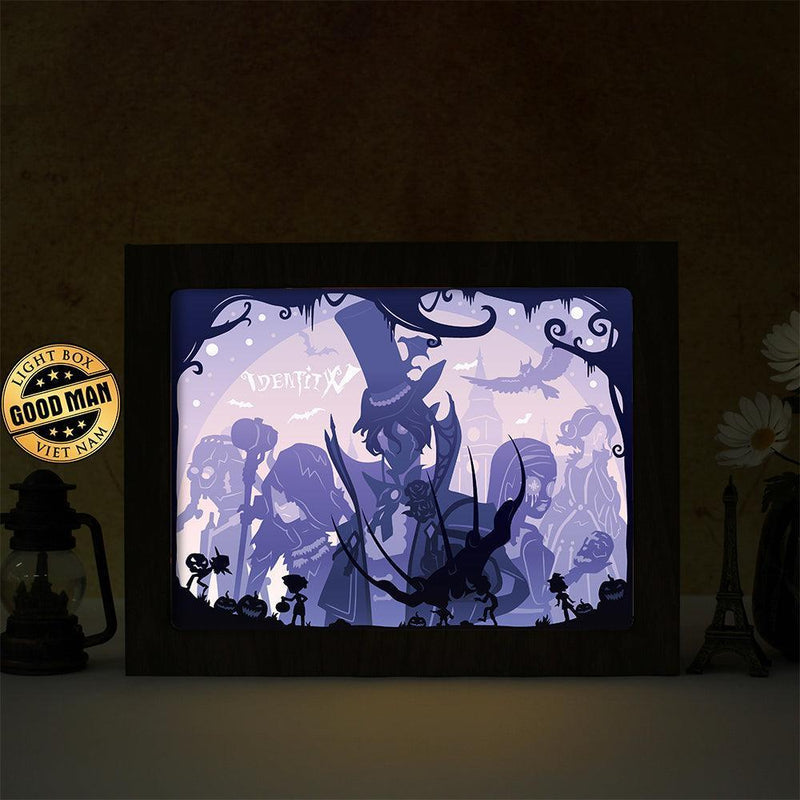 Identity V – Paper Cut Light Box File - Cricut File - 20x26cm - LightBoxGoodMan - LightboxGoodman