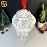 Jellyfish - 3D Jellyfish Lantern File - 10.6x5" - Cricut File - LightBoxGoodMan - LightboxGoodman