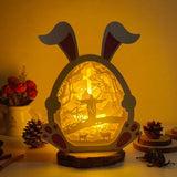 Jesus 1 - Paper Cut Bunny Light Box File - Cricut File - 9,7x7,5 Inches - LightBoxGoodMan