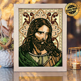 Jesus 10 – Paper Cut Light Box File - Cricut File - 8x10 inches - LightBoxGoodMan - LightboxGoodman