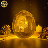 Jesus 2 - Easter Egg 3D Pop-up File - Cricut File - 5.8x4.8" - LightBoxGoodMan - LightboxGoodman