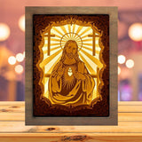 Jesus 6 - Paper Cutting Light Box - LightBoxGoodman - LightboxGoodman