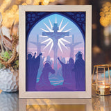 Jesus 7 – Paper Cut Light Box File - Cricut File - 20x26cm - LightBoxGoodMan