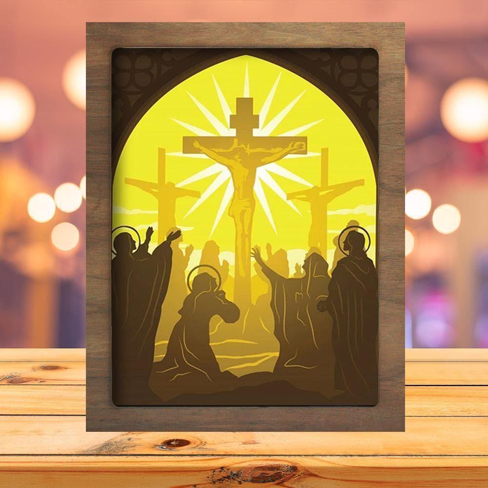Jesus 7 - Paper Cutting Light Box - LightBoxGoodman - LightboxGoodman