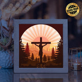 Jesus 9 – Paper Cut Light Box File - Cricut File - 8x8 inches - LightBoxGoodMan - LightboxGoodman