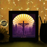 Jesus 9 - Paper Cutting Light Box - LightBoxGoodman - LightboxGoodman