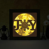 Joy – Paper Cut Light Box File - Cricut File - 20x20cm - LightBoxGoodMan - LightboxGoodman