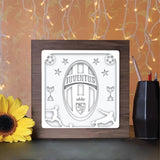 Juventus - Paper Cutting Light Box - LightBoxGoodman - LightboxGoodman