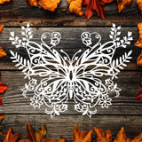 Kirigami Butterfly 2 – Paper Cutting SVG Template files, 20x26 cm
