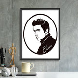 Kirigami Elvis Presley – Paper Cutting SVG Template files, 20x24 cm