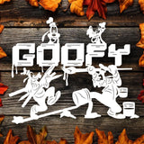 Kirigami Goofy – Paper Cutting SVG Template files, 20x25 cm - LightboxGoodman