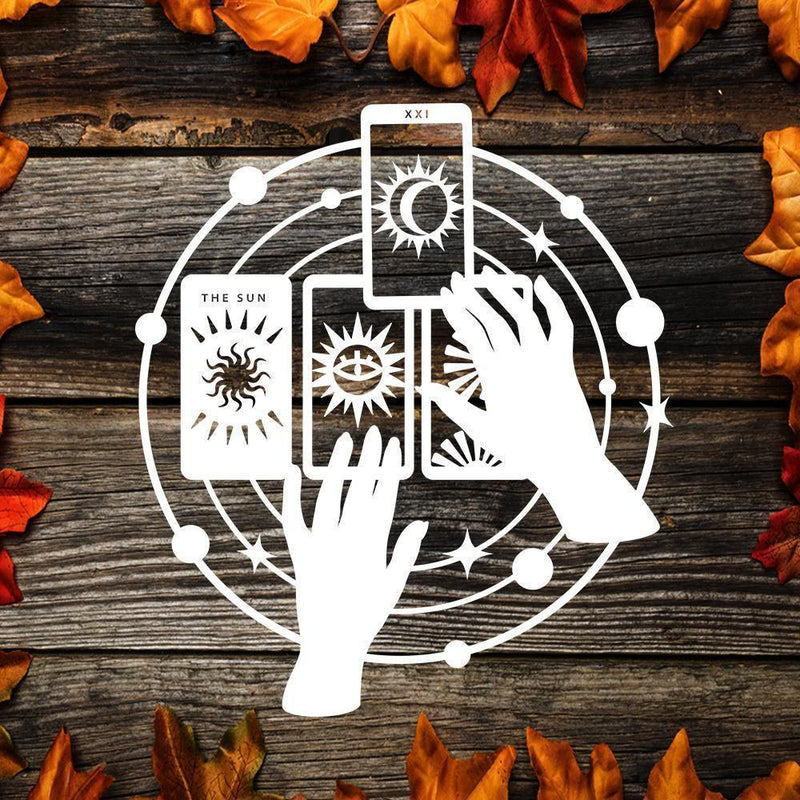 Kirigami Tarot Reader – Paper Cutting SVG Template files, 20x23 cm - LightboxGoodman