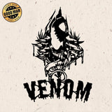 Kirigami Venom – Paper Cutting SVG Template files, 19x26 cm - LightboxGoodman