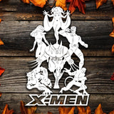 Kirigami X-Men 1 – Paper Cutting SVG Template files, 18.5x29 cm