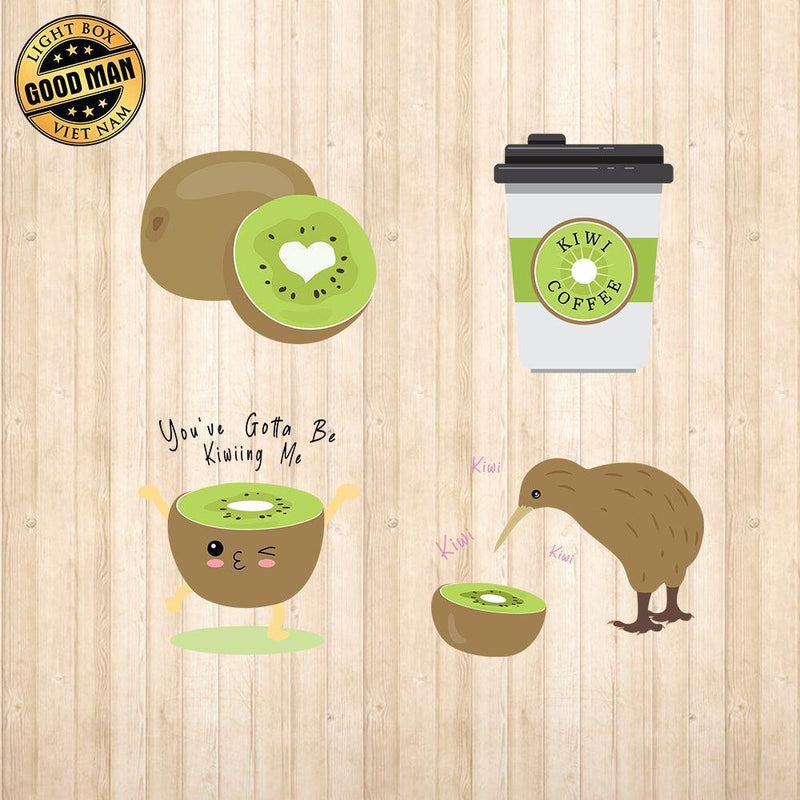 Kiwi - Cricut File - Svg, Png, Dxf, Eps - LightBoxGoodMan - LightboxGoodman