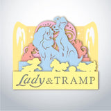 Lady And The Tramp - Paper Cut Mini-Showcase File - Cricut File - 10x12cm - LightBoxGoodMan - LightboxGoodman