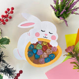 Lazy Bunny - Easter Candy Box Paper Cutting File - 7x8,6" - Cricut File - LightBoxGoodMan - LightboxGoodman