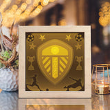 Leeds United – Paper Cut Light Box File - Cricut File - 20x20cm - LightBoxGoodMan - LightboxGoodman