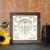 Leeds United – Paper Cut Light Box File - Cricut File - 20x20cm - LightBoxGoodMan - LightboxGoodman