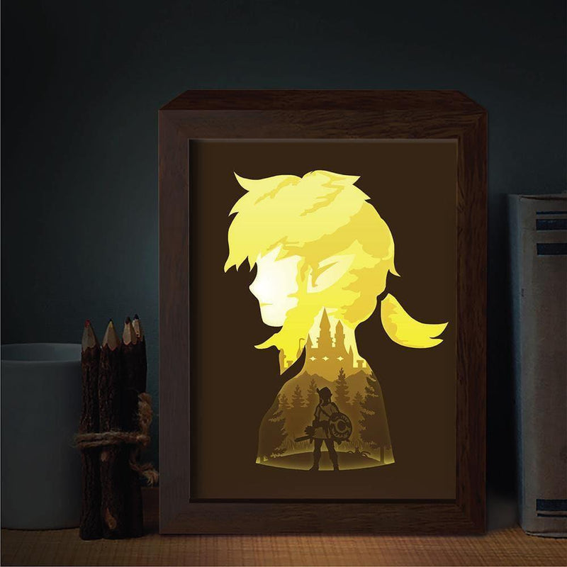 Legend Of Zelda 1 – Paper Cut Light Box File - Cricut File - 20x26cm - LightBoxGoodMan - LightboxGoodman