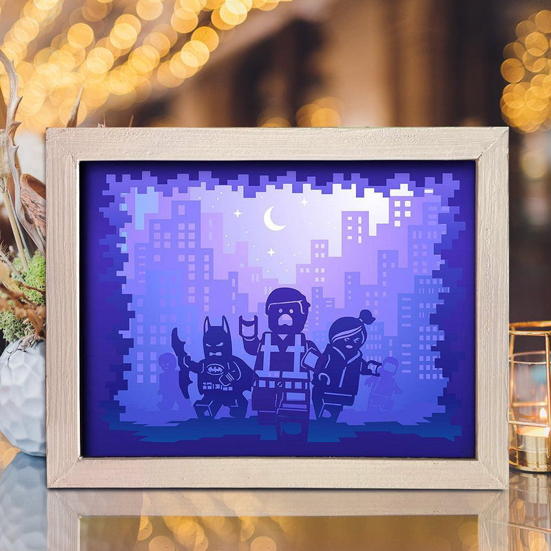 Lego 1 – Paper Cut Light Box File - Cricut File - 20x26cm - LightBoxGoodMan - LightboxGoodman