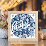 Let It Snow – Paper Cut Light Box File - Cricut File - 20x20cm - LightBoxGoodMan - LightboxGoodman