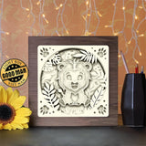 Lion Jungle - Paper Cutting Light Box - LightBoxGoodman - LightboxGoodman