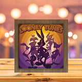 Looney Tunes - Paper Cutting Light Box - LightBoxGoodman - LightboxGoodman