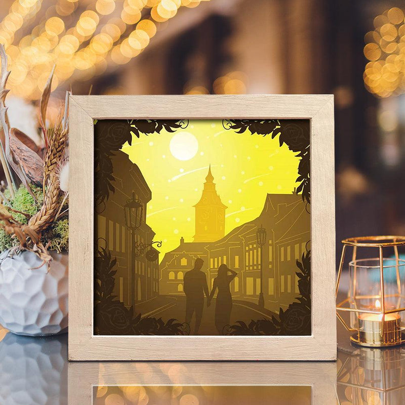 Love 12 – Paper Cut Light Box File - Cricut File - 8x8 Inches - LightBoxGoodMan - LightboxGoodman