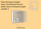 Love 12 – Paper Cut Light Box File - Cricut File - 8x8 Inches - LightBoxGoodMan - LightboxGoodman