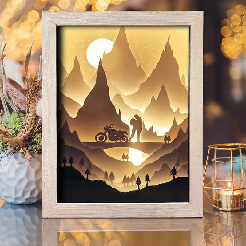 Love 4 – Paper Cut Light Box File - Cricut File - 8x10 Inches - LightBoxGoodMan - LightboxGoodman