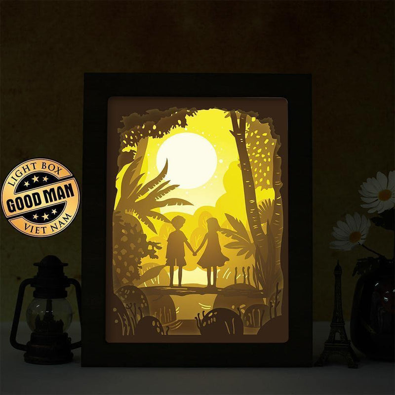 Love 6 – Paper Cut Light Box File - Cricut File - 8x10 Inches - LightBoxGoodMan - LightboxGoodman