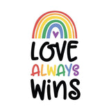 Love Always Wins - Cricut File - Svg, Png, Dxf, Eps - LightBoxGoodMan