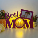 Love Mom 2 - Best Mom Papercut Lightbox File - 11.3x7.4" - Cricut File - LightBoxGoodMan - LightboxGoodman