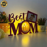 Love Mom 2 - Best Mom Papercut Lightbox File - 11.3x7.4" - Cricut File - LightBoxGoodMan - LightboxGoodman