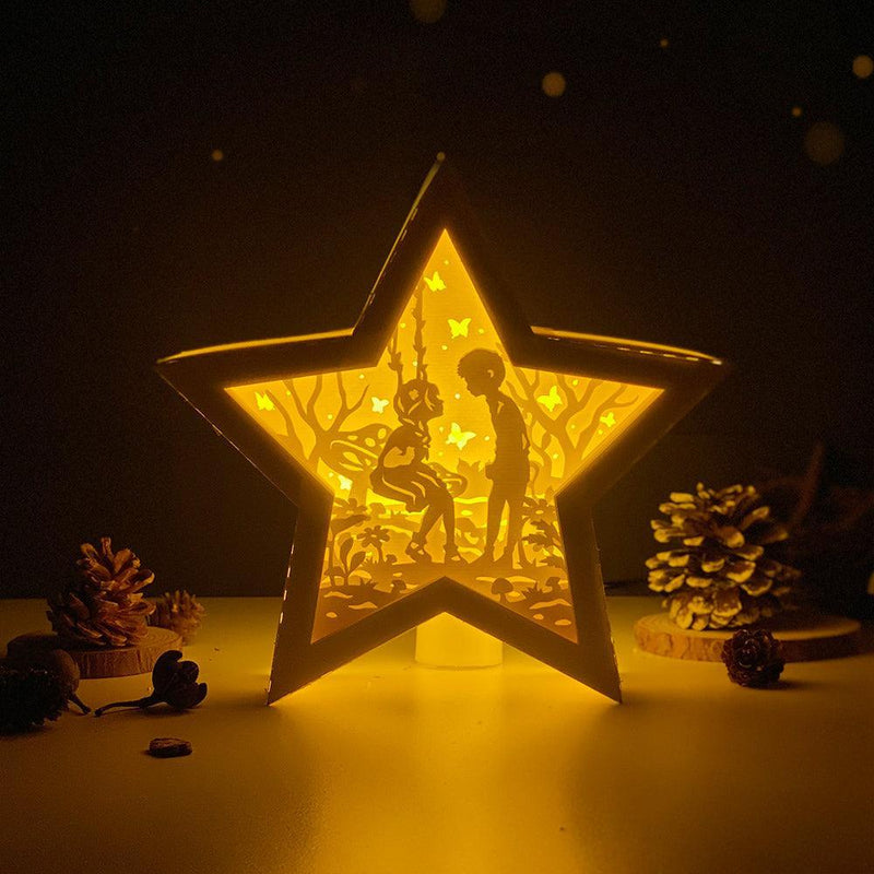 Love - Paper Cut Star Light Box File - Cricut File - 20x21cm - LightBoxGoodMan - LightboxGoodman