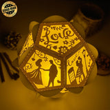 LOVE - Pentagon 3D Lantern File - Cricut File - LightBoxGoodMan - LightboxGoodman