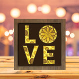 Love Sunflower - Paper Cutting Light Box - LightBoxGoodman