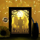 Lucifer - Paper Cutting Light Box - LightBoxGoodman - LightboxGoodman