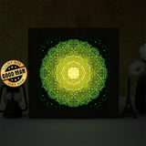 Mandala 3 – Paper Cut Light Box File - Cricut File - 20x20cm - LightBoxGoodMan - LightboxGoodman