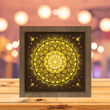Mandala 4 - Paper Cutting Light Box - LightBoxGoodman