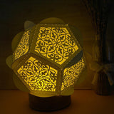 Mandala - Pentagon 3D Lantern File - Cricut File - LightBoxGoodMan - LightboxGoodman