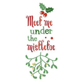 Meet Me Under The Mistletoe - Cricut File - Svg, Png, Dxf, Eps - LightBoxGoodMan - LightboxGoodman