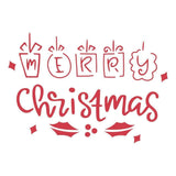 Merry Christmas Card - Cricut File - Svg, Png, Dxf, Eps - LightBoxGoodMan - LightboxGoodman