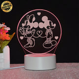 Mickey - Acrylic LED Light File - 4,5x4,5" - Cricut File - LightBoxGoodMan - LightboxGoodman